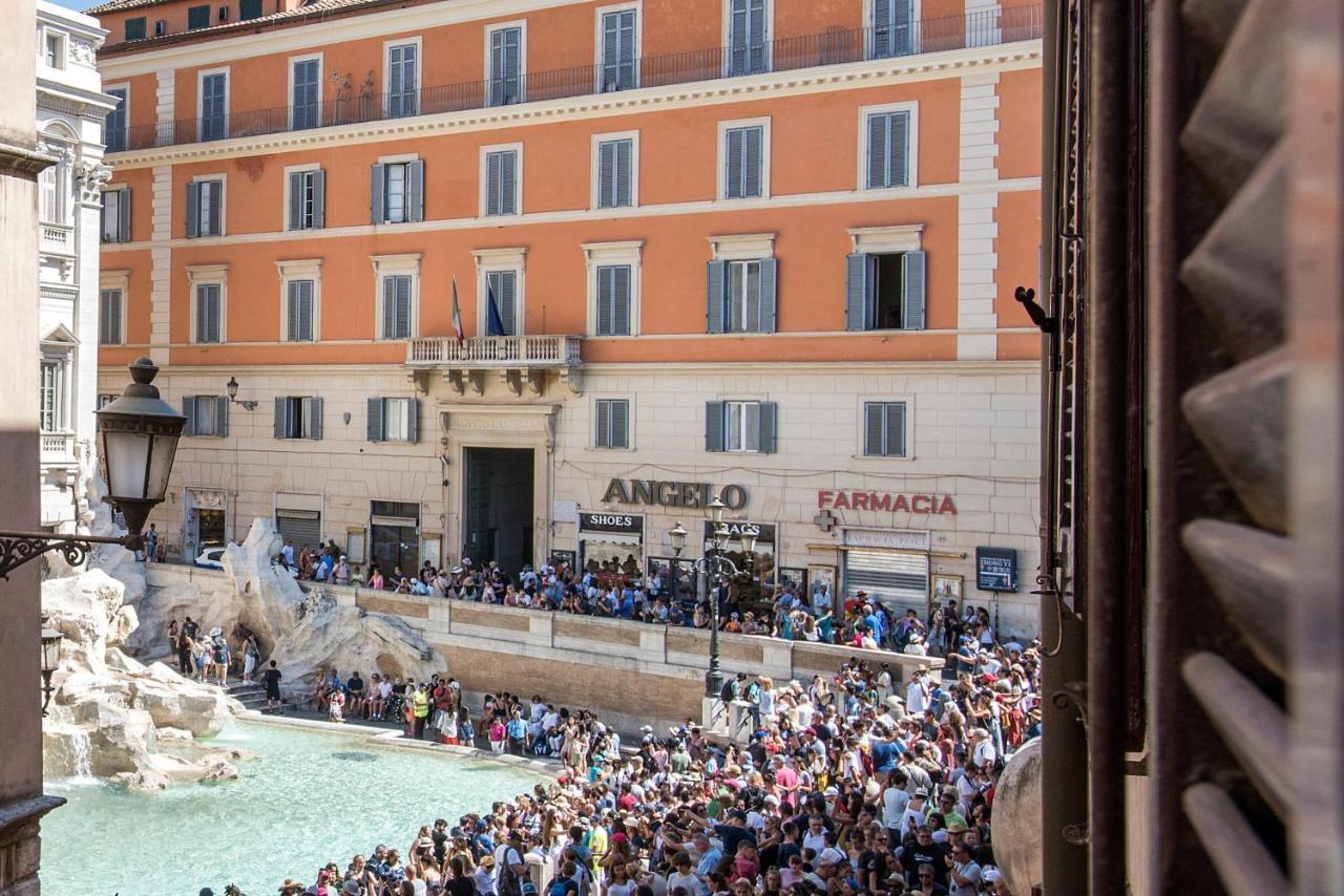 Апартаменти La Finestra Su Fontana Di Trevi - Charming View Рим Екстер'єр фото